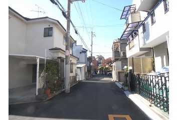 前面道路